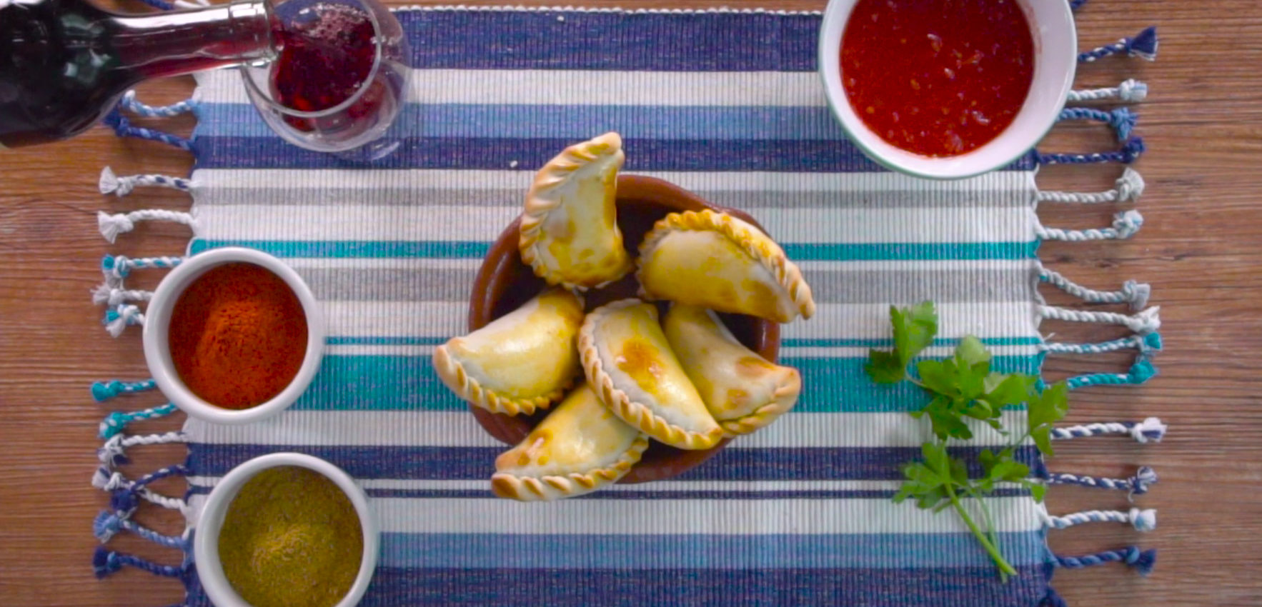 Empanadas de carne.