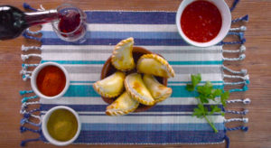 Empanadas de carne.