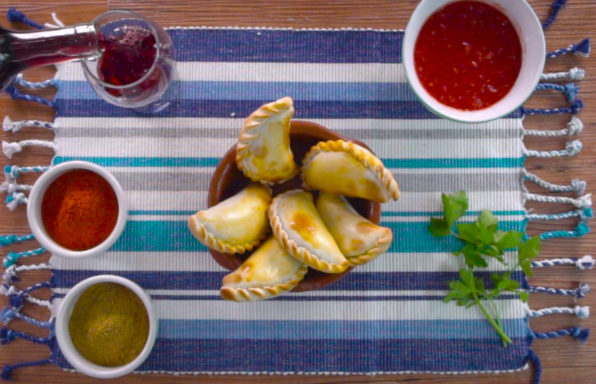 Empanadas de carne.