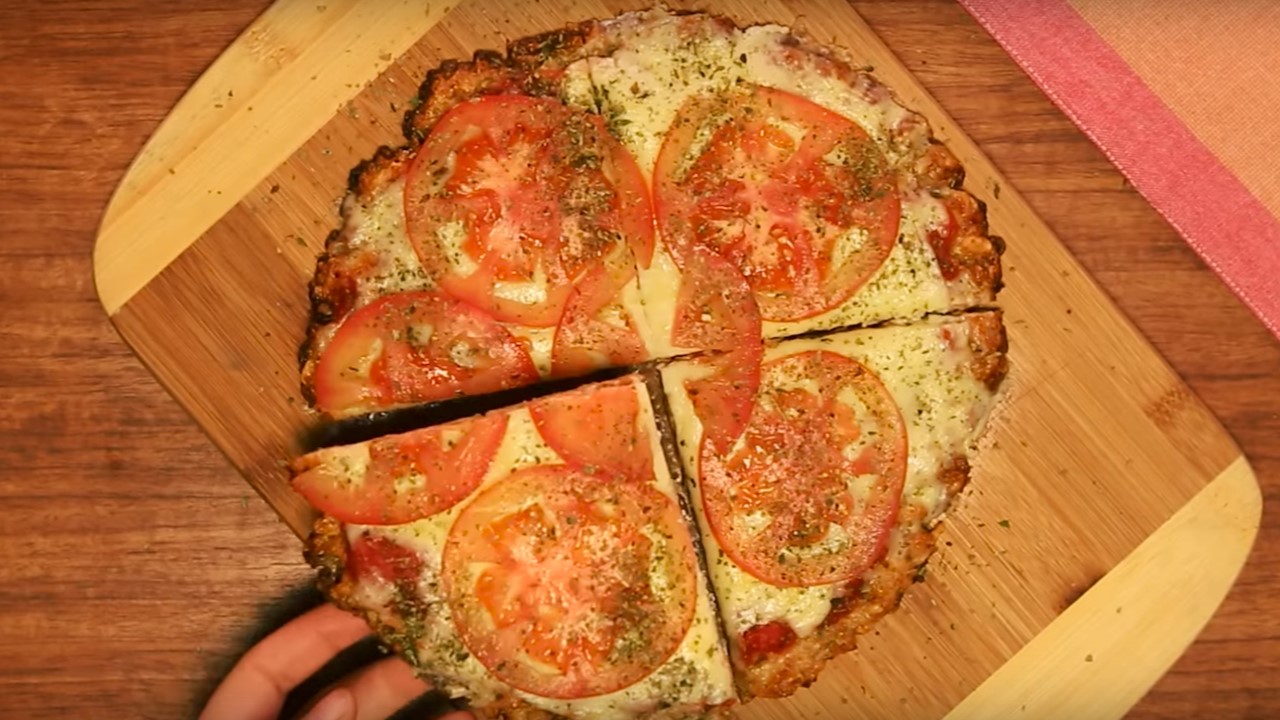 Hacer Receta de Masa de Pizza sin Gluten en Sartén
