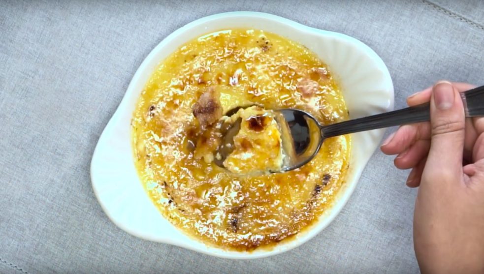 Crème brûlée de dulce de leche Cucinare