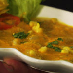 Tiradito con salsa de ají amarillo