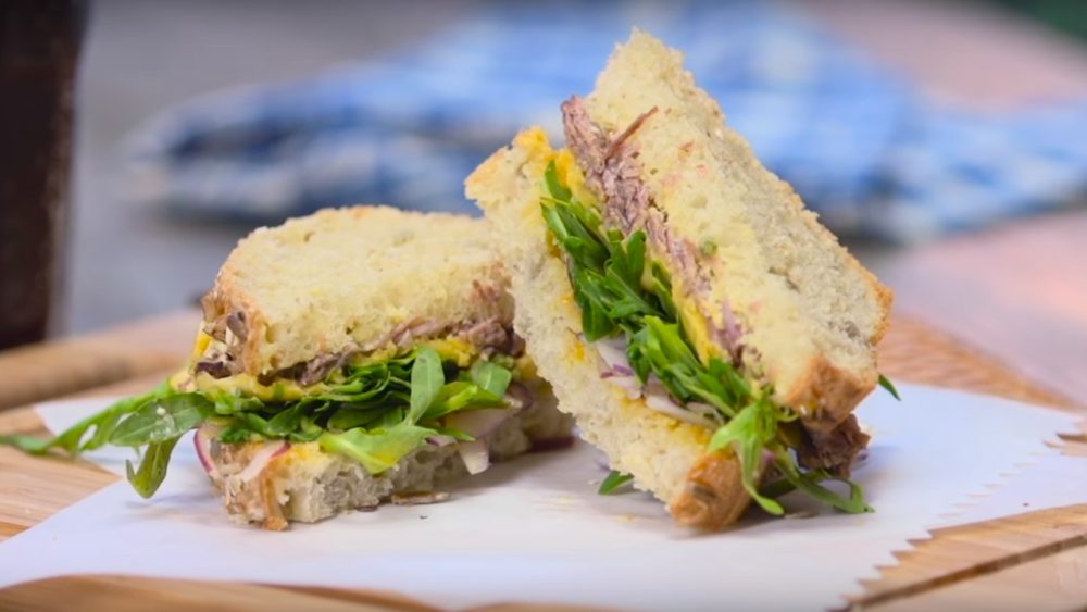 Sándwich de roast beef Cucinare