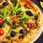 Pizza de marihuana, la diosa verde que genera polémica