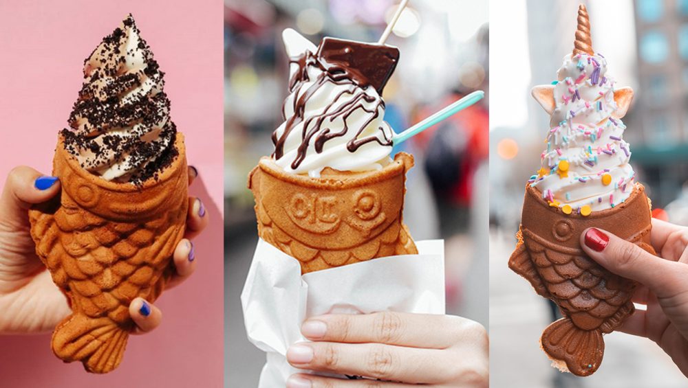 Taiyaki el helado del pececito llegó a Buenos Aires Cucinare