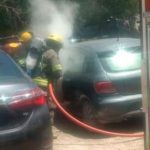 Insólito: prendieron el fuego para el asado adentro del baúl y casi explotan el auto