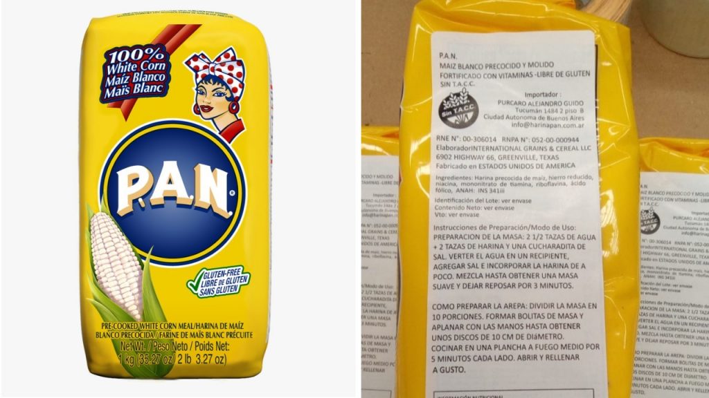 Una marca de harina muy reconocida