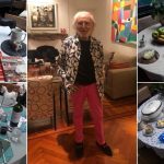 Tiene 82 años y decora su mesa para que sus comidas en cuarentena sean siempre una celebración gourmet