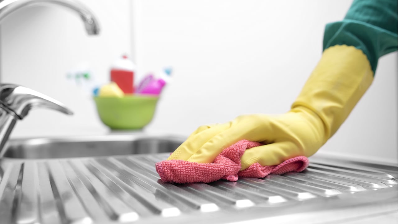 Cómo lavar los trapos o paños de cocina