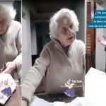 La abuela de 93 años que se emocionó cuando su nieto le llevó su torta favorita en plena cuarentena