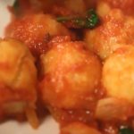 Ñoquis de papa sin harina con salsa pomodoro