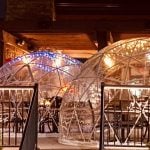El iglú, la solución que encuentran muchos restaurants para evitar el cierre en medio de la pandemia