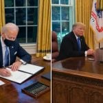 Botón rojo: Joe Biden se deshizo del dispositivo que Donald Trump tenía en su escritorio para pedir gaseosa