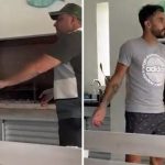 “¡No toqués la parrilla!”: el video de Ignacio Scocco cuando un amigo intentó meterse a manejarle el asado