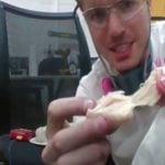 Un youtuber logró cocinar un pollo pegándole cachetazos durante ocho horas