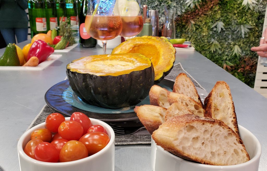 Fondue en zapallo Cucinare