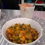 Cazuela de vegetales al curry