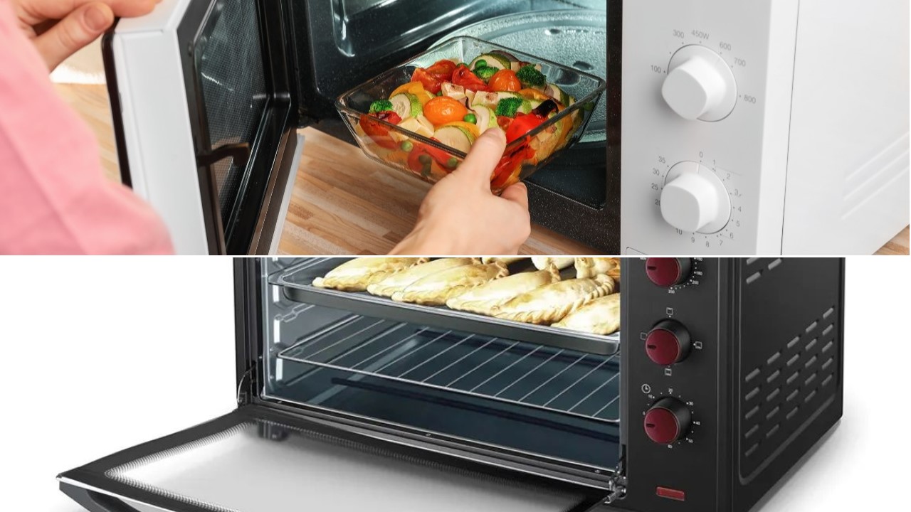 Enfriarse olvidadizo Doctrina Horno eléctrico o microondas: todo lo que hay que saber para decidir cuál te conviene comprar - Cucinare Enfriarse olvidadizo Doctrina Horno eléctrico o microondas: todo lo que hay que saber para decidir cuál te conviene comprar - Cucinare