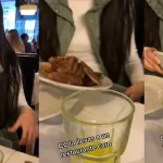 Una chica se llevó su tupper a un lujoso restaurante y los usuarios estallaron las redes con comentarios