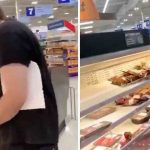 Un grupo de veganos simuló un velorio con una bandeja de carne en un supermercado para rendirle “homenaje a los caídos”